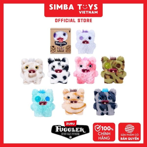  Đồ Chơi Sưu Tầm Quái Thú Nhỏ ZURU TOYS Fuggler Baby Fugg Screech Edition 3.5