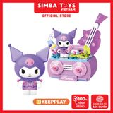  Đồ Chơi Lắp Ráp KEEPPLAY Sanrio Kuromi Vintage Radio K20874 - Simba Toys Vietnam 