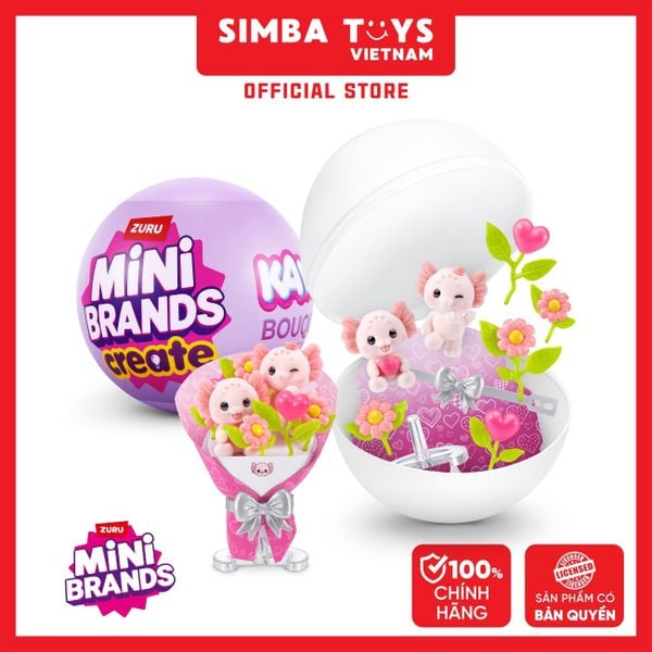  Đồ Chơi Sưu Tầm ZURU TOYS Mini Brands Kawaii Bouquet 77844 - Simba Toys Vietnam 