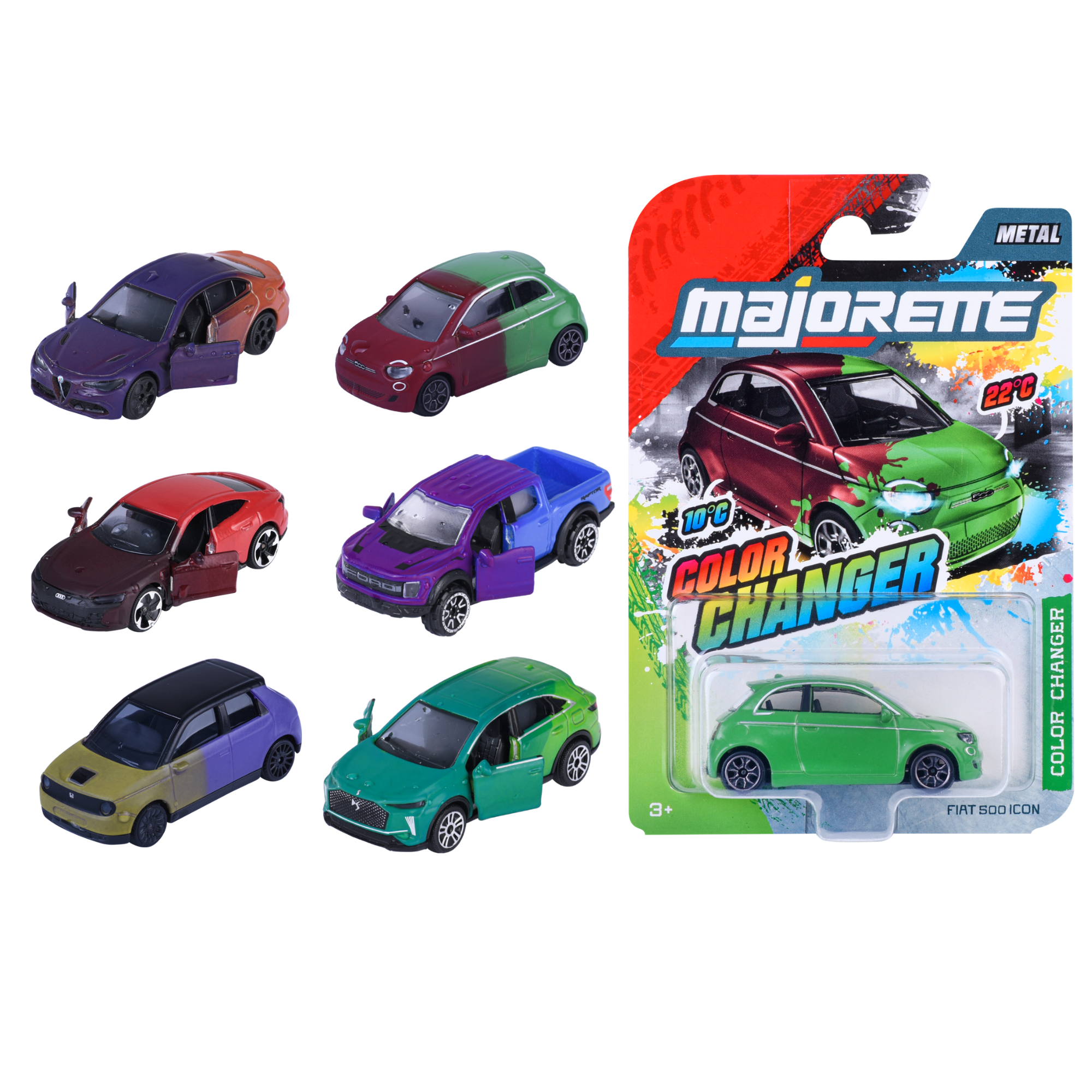  Đồ Chơi Xe Mô Hình MAJORETTE Color Changers Premium Cars 1:64 Diecast Model Car 8504000001 - Simba Toys Vietnam 