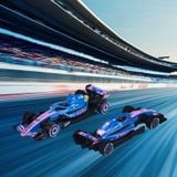  8502101006 Đồ Chơi Xe Mô Hình MAJORETTE Motosport Formula Deluxe Cars 