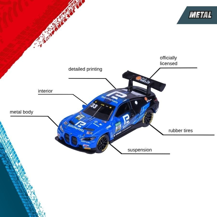  8502105013 Đồ Chơi Xe Mô Hình MAJORETTE Motorsport DTM 4 Pieces Giftpack 