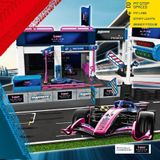  8502106001 Đồ Chơi Xe Mô Hình MAJORETTE Motorsport Alpine Pit Stop + 1 Vehicle 