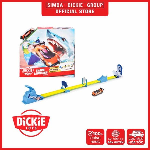  Bộ Đồ Chơi Xe Mô Hình DICKIE TOYS Shark Launcher Track Set 203333000 - Simba Toys Vietnam 