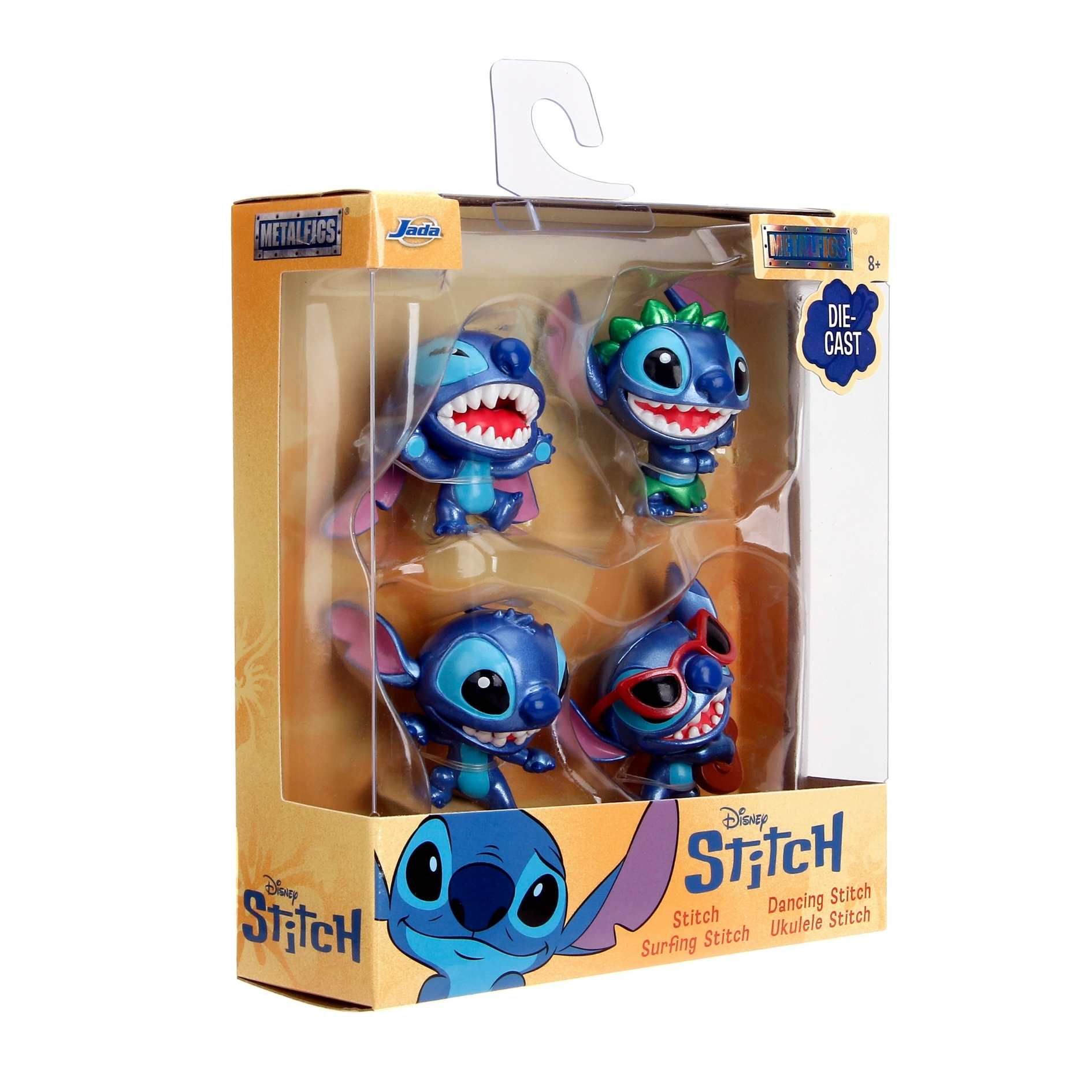  Bộ 4 Đồ Chơi Mô Hình Sưu Tầm JADA TOYS Stitch 2.5