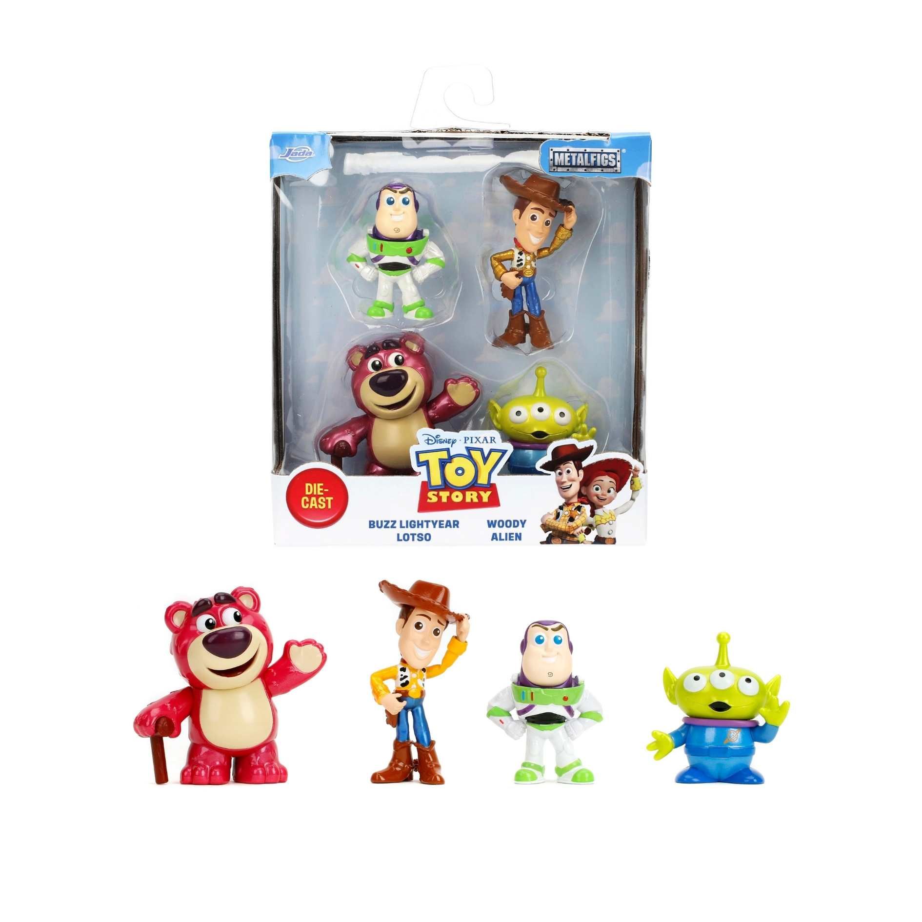  Bộ 4 Đồ Chơi Mô Hình Sưu Tầm JADA TOYS Toy Story 2.5