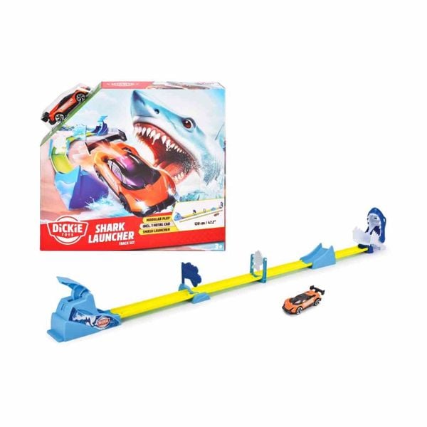  Bộ Đồ Chơi Xe Mô Hình DICKIE TOYS Shark Launcher Track Set 203333000 - Simba Toys Vietnam 