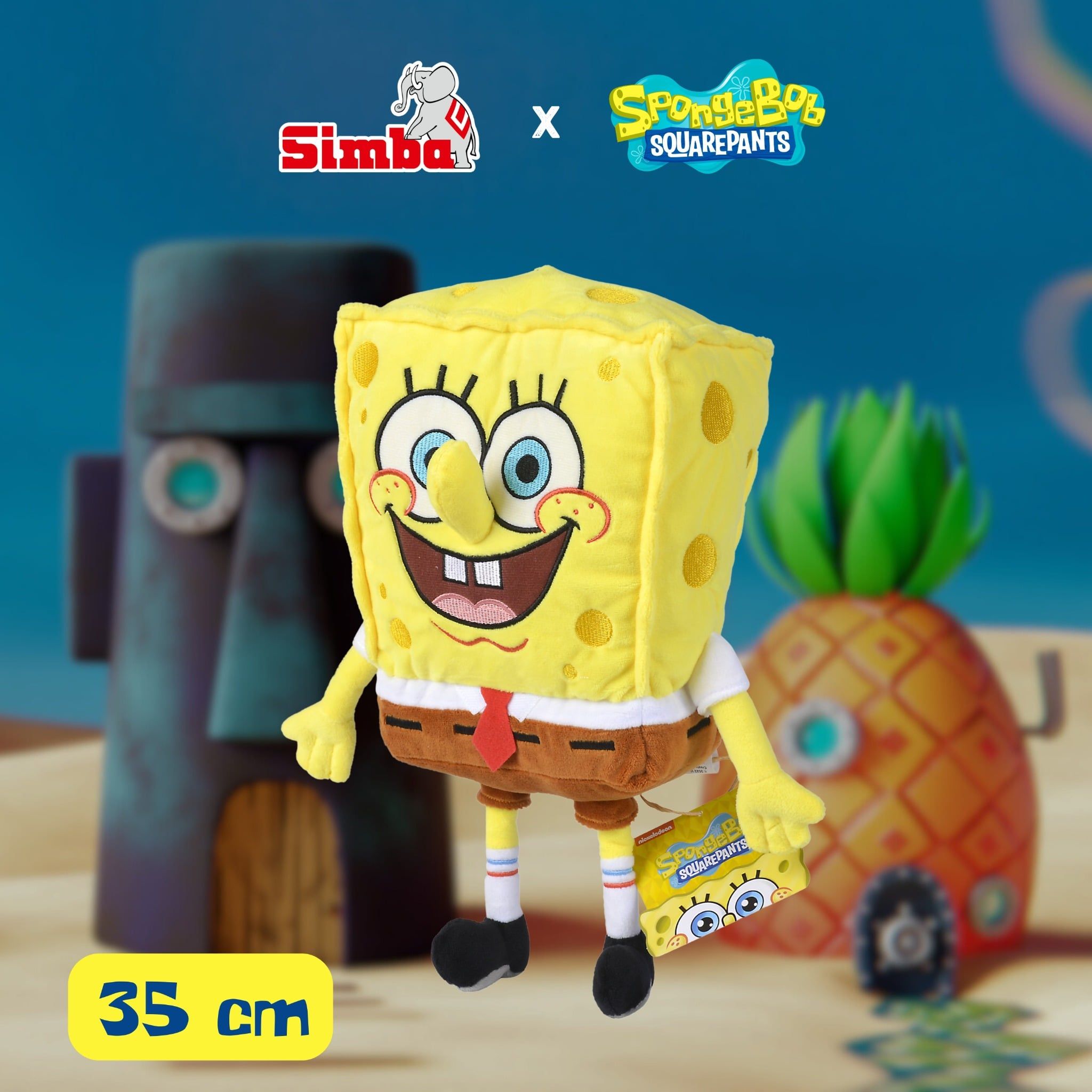  Đồ Chơi Sưu Tầm SIMBA TOYS Spongebob Plush 35cm - SpongeBob 109491000 - Simba Toys Vietnam 