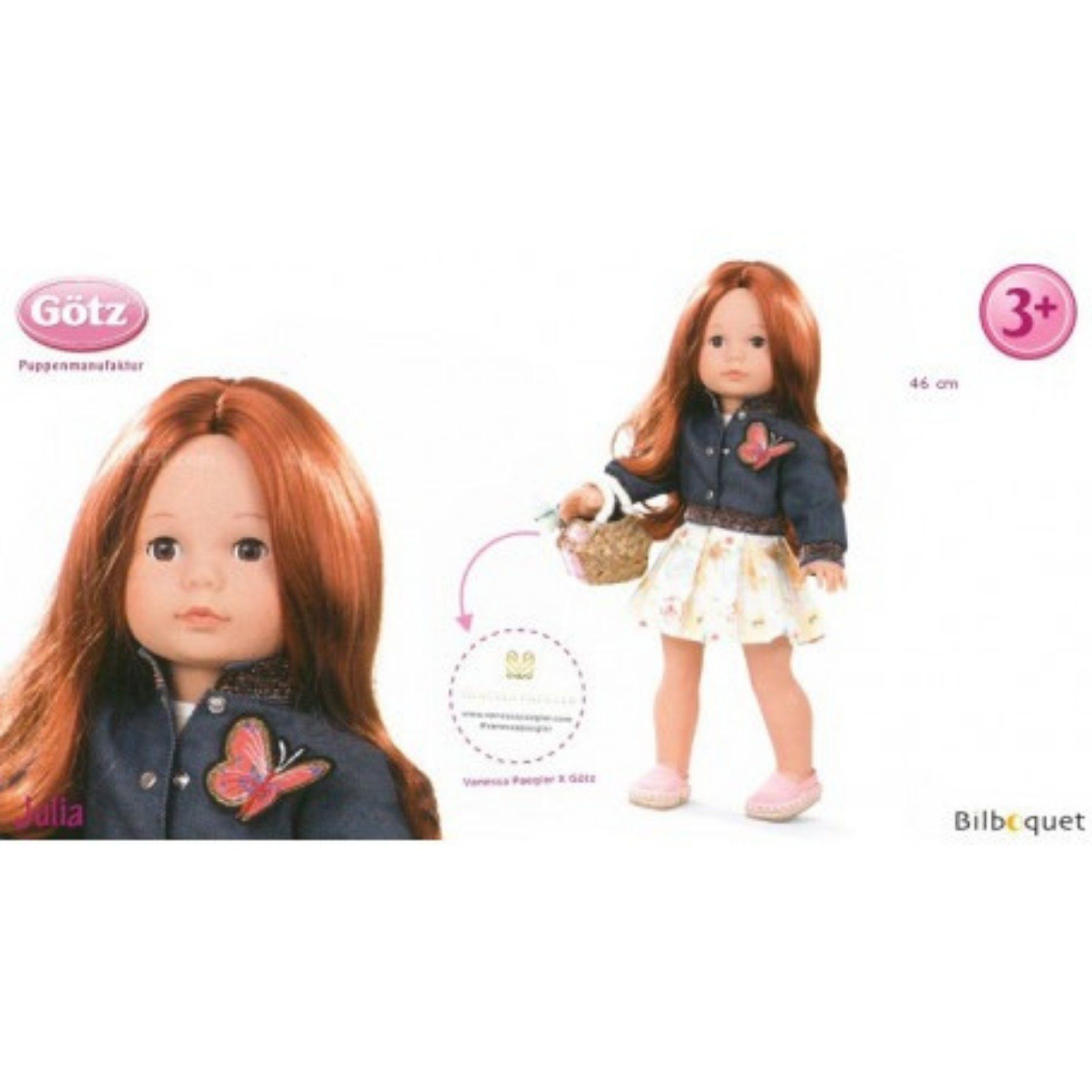  Đồ Chơi Búp Bê GOTZ Precious Day Julia 46cm 1890304 - Simba Toys Vietnam 