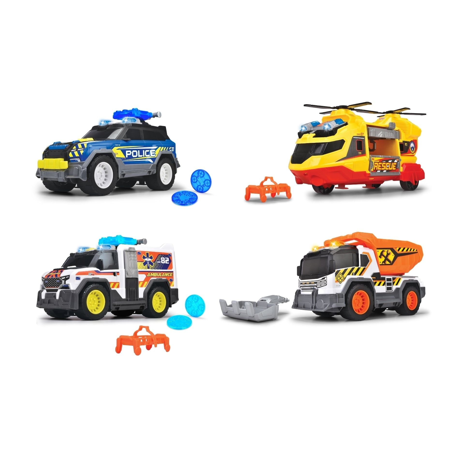  Đồ Chơi Xe Chủ Đề Cứu Hộ DICKIE TOYS - Simba Toys Vietnam 