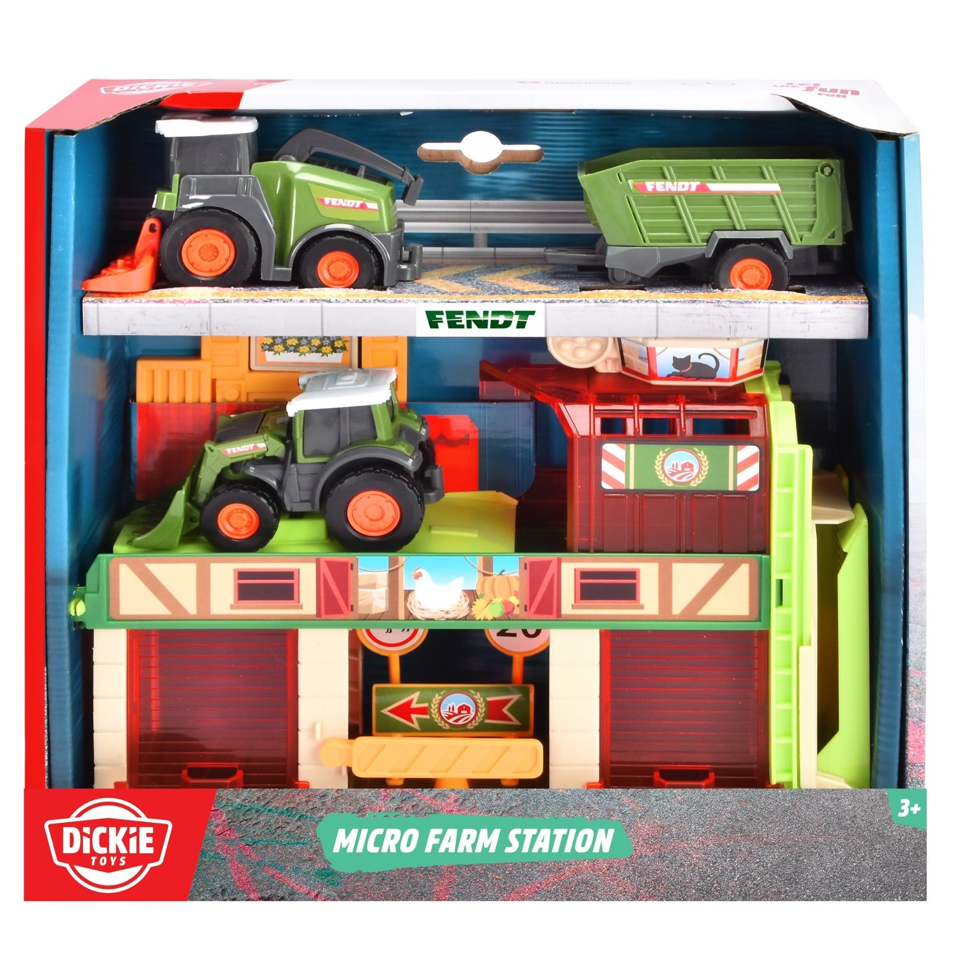 Đồ Chơi Trạm Xe DICKIE TOYS Micro Station - Simba Toys Vietnam 