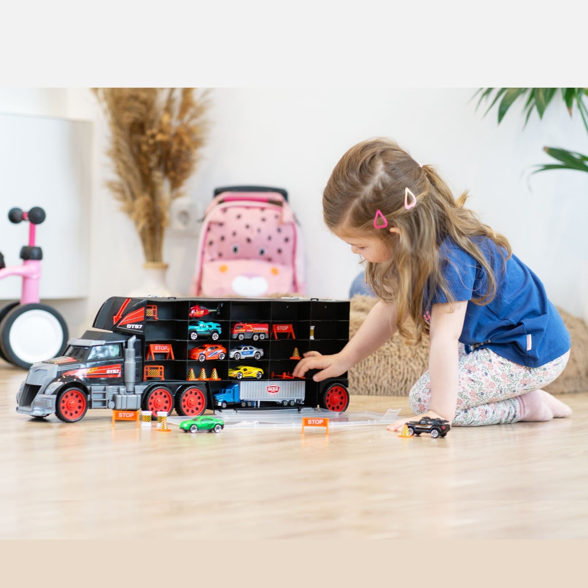  Bộ Đồ Chơi Xe Tải Hộp Đựng DICKIE TOYS Truck Carry Case - Simba Toys Vietnam 