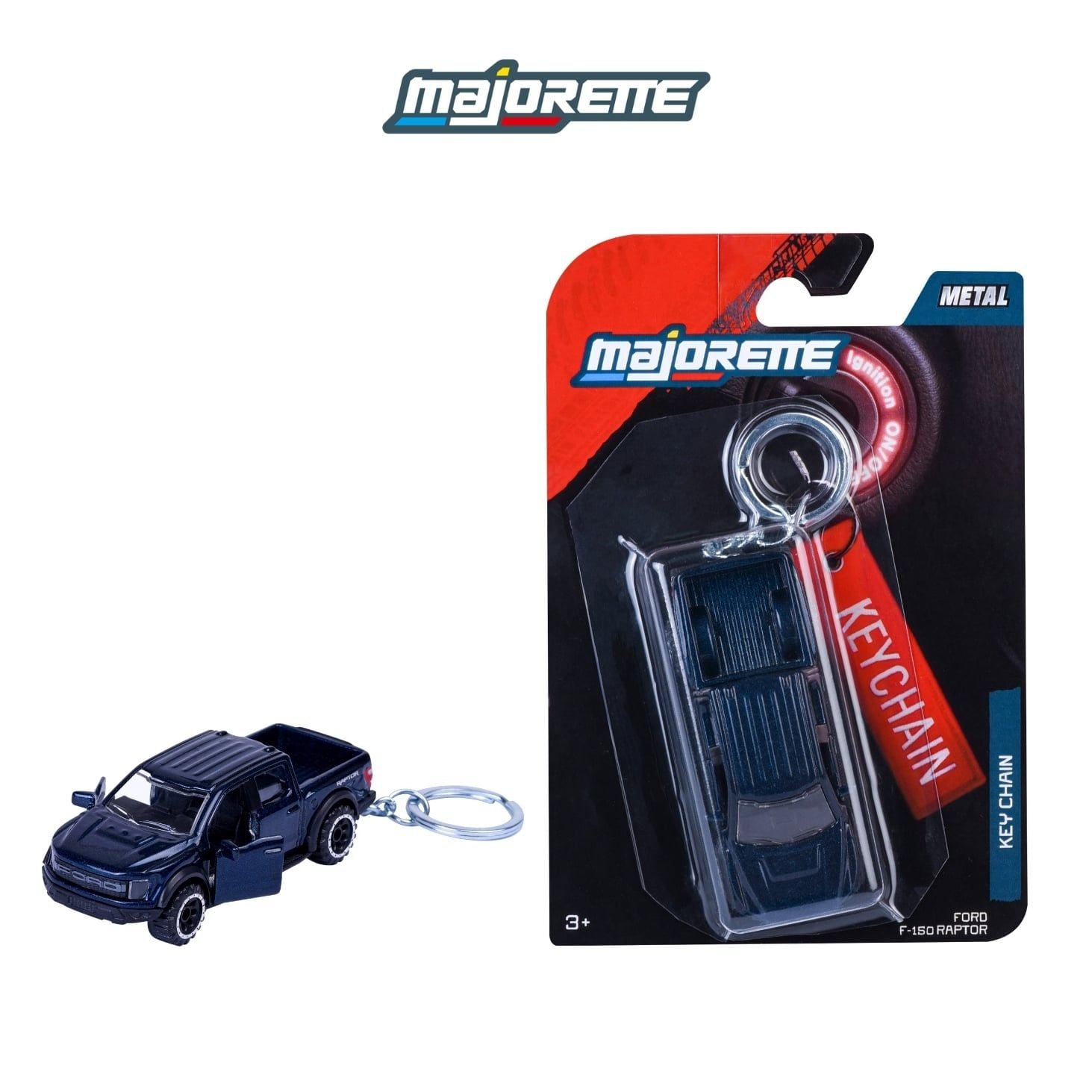  Đồ Chơi Xe Mô Hình MAJORETTE Keychain - Ford F-150 Raptor 8506000000SHK - Simba Toys Vietnam 