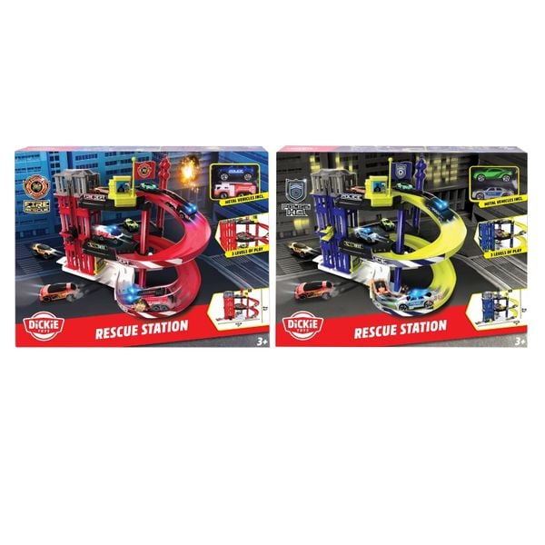  Bộ Đồ Chơi Trạm Cứu Hộ DICKIE TOYS Fire & Rescue Station 203337007 (giao ngẫu nhiên) - Simba Toys Vietnam 