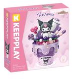  Đồ Chơi Lắp Ráp KEEPPLAY Sanrio Ice Cream Cone KUROMI K20845 Building Block - Simba Toys Vietnam 