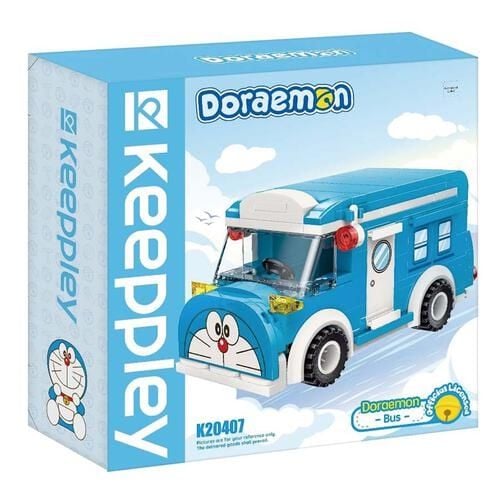  Đồ Chơi Lắp Ráp KEEPPLEY Doraemon Mini Car Bus K20407 