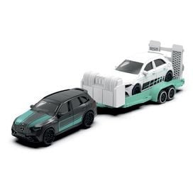  Đồ Chơi Xe Mô Hình MAJORETTE Mercedes-AMG Deluxe Trailer 8502103000 - Simba Toys Vietnam 