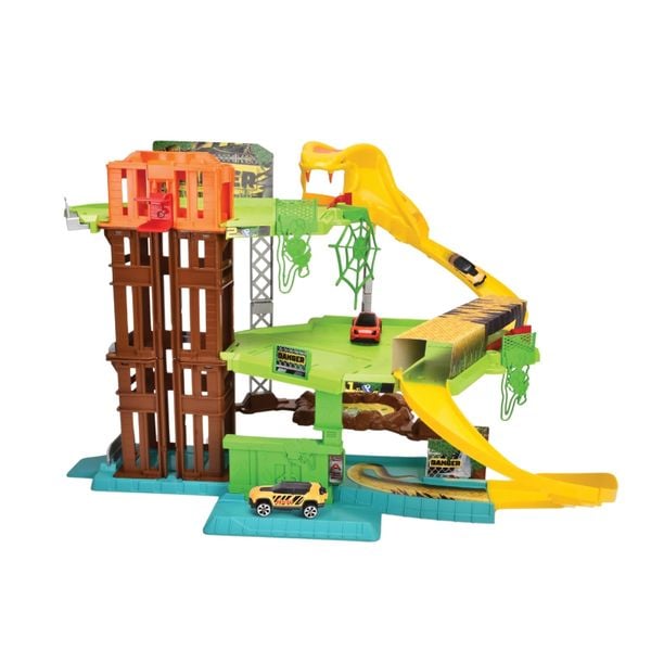  Bộ Đồ Chơi Xe Mô Hình DICKIE TOYS Jungle Garage Playset 203338004 - Simba Toys Vietnam 