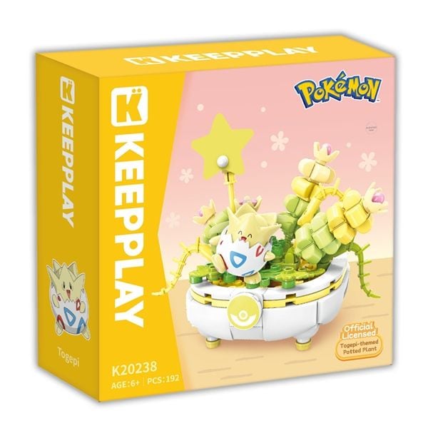  Đồ Chơi Lắp Ráp KEEPPLAY Pokemon Bonsai Series 
TOGEPI K20238 Building Block - Simba Toys Vietnam 