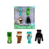  [CHỌN MẪU] Bộ 4 Đồ Chơi Mô Hình Sưu Tầm JADA TOYS Minecraft 2.5