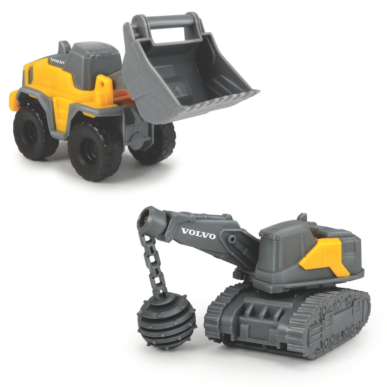  Bộ Đồ Chơi Xe Xây Dựng DICKIE TOYS Volvo Micro Builders 203722009 - Simba Toys Vietnam 