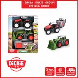  Bộ 3 Đồ Chơi Xe Nông Trại DICKIE TOYS Farm Set 203732006 - Simba Toys Vietnam 