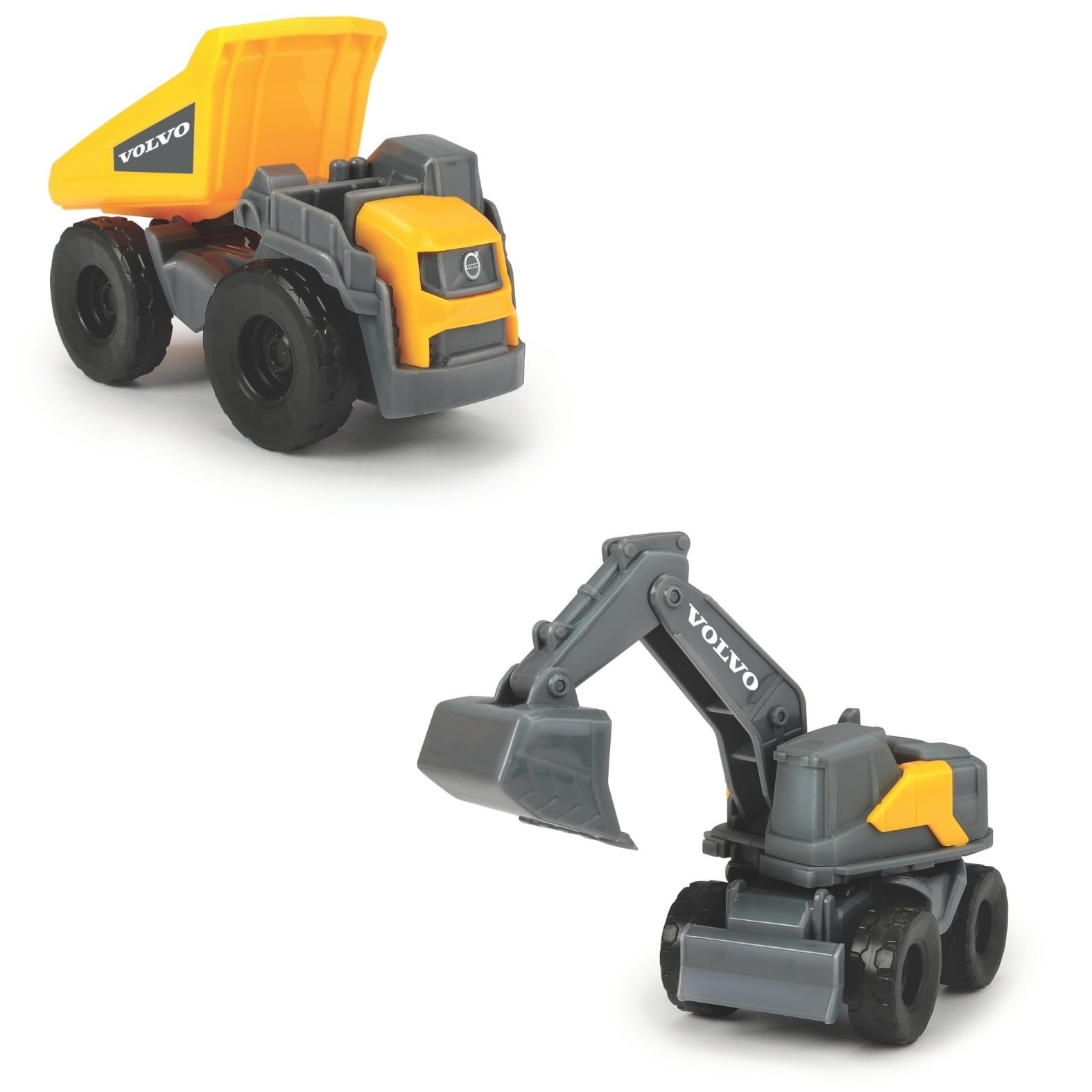  Bộ Đồ Chơi Xe Xây Dựng DICKIE TOYS Volvo Micro Builders 203722009 - Simba Toys Vietnam 