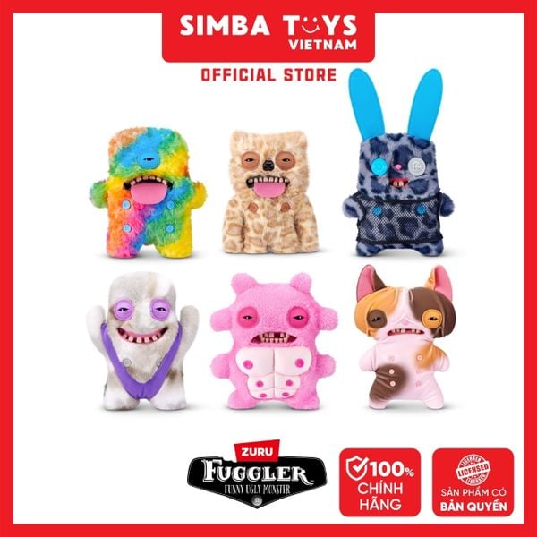  Đồ Chơi Sưu Tầm Quái Thú Dị Dạng ZURU TOYS Fuggler Nipple Fuggs 9
