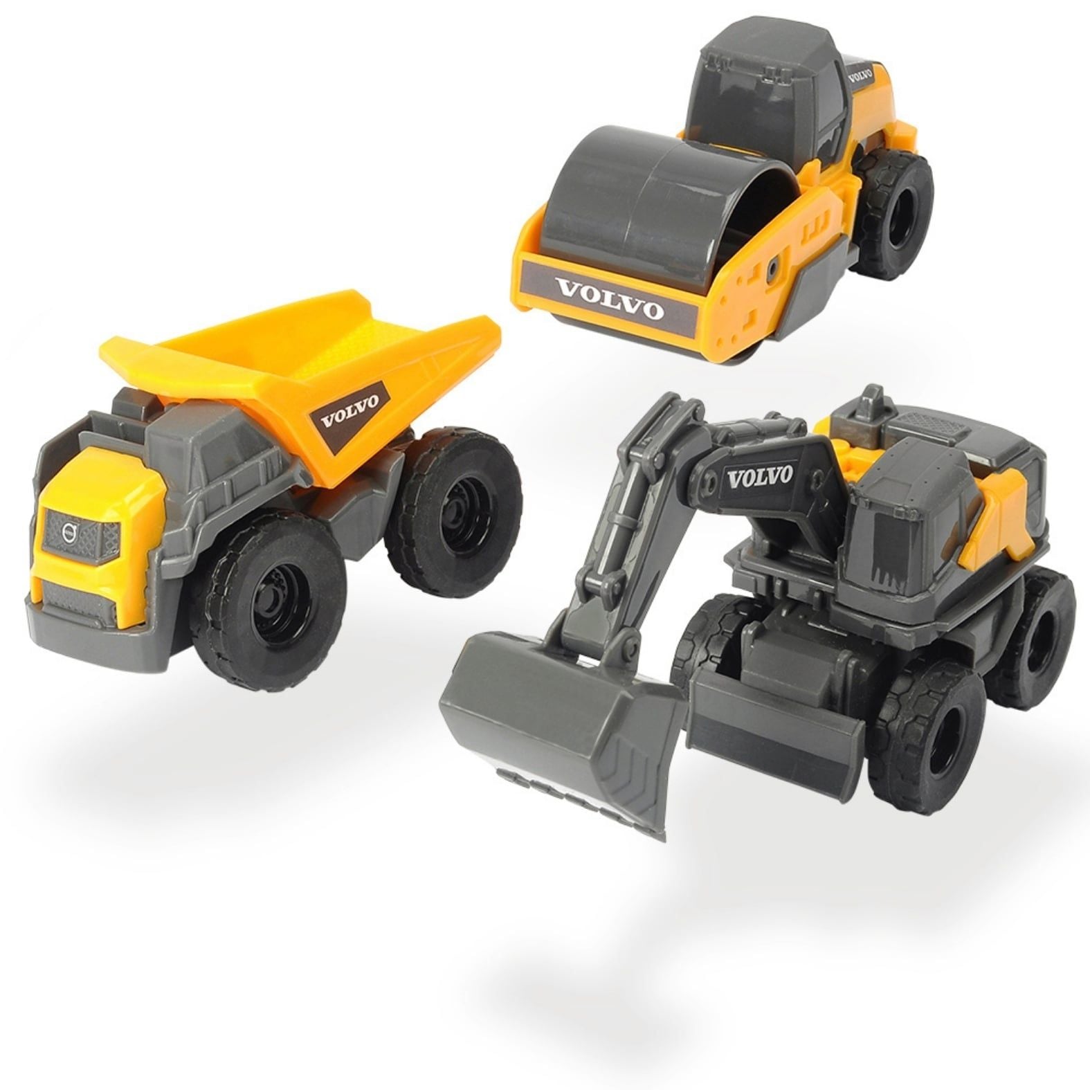 Bộ Đồ Chơi Xe Xây Dựng DICKIE TOYS Volvo Micro Builders 203722009 - Simba Toys Vietnam 