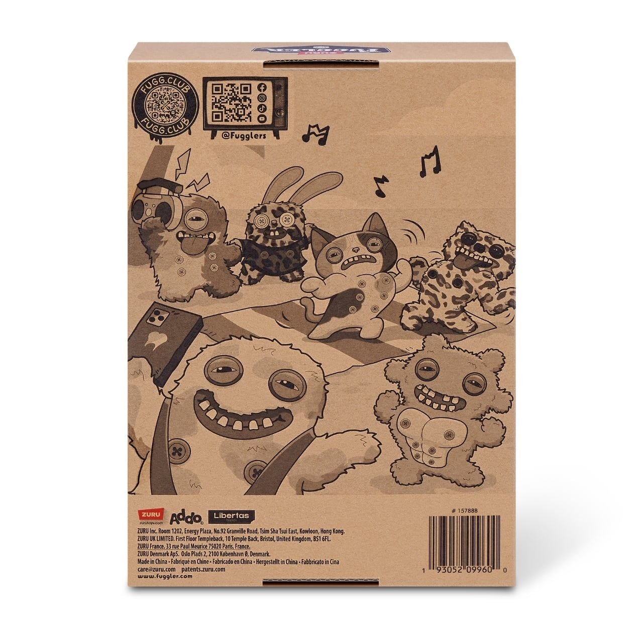  Đồ Chơi Sưu Tầm Quái Thú Dị Dạng ZURU TOYS Fuggler Nipple Fuggs 9