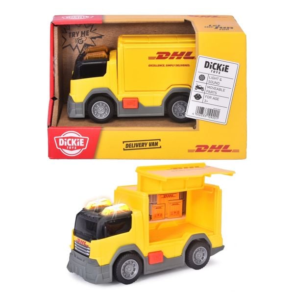  Đồ Chơi Xe Tải DICKIE TOYS DHL Delivery Van 203742029 - Simba Toys Vietnam 