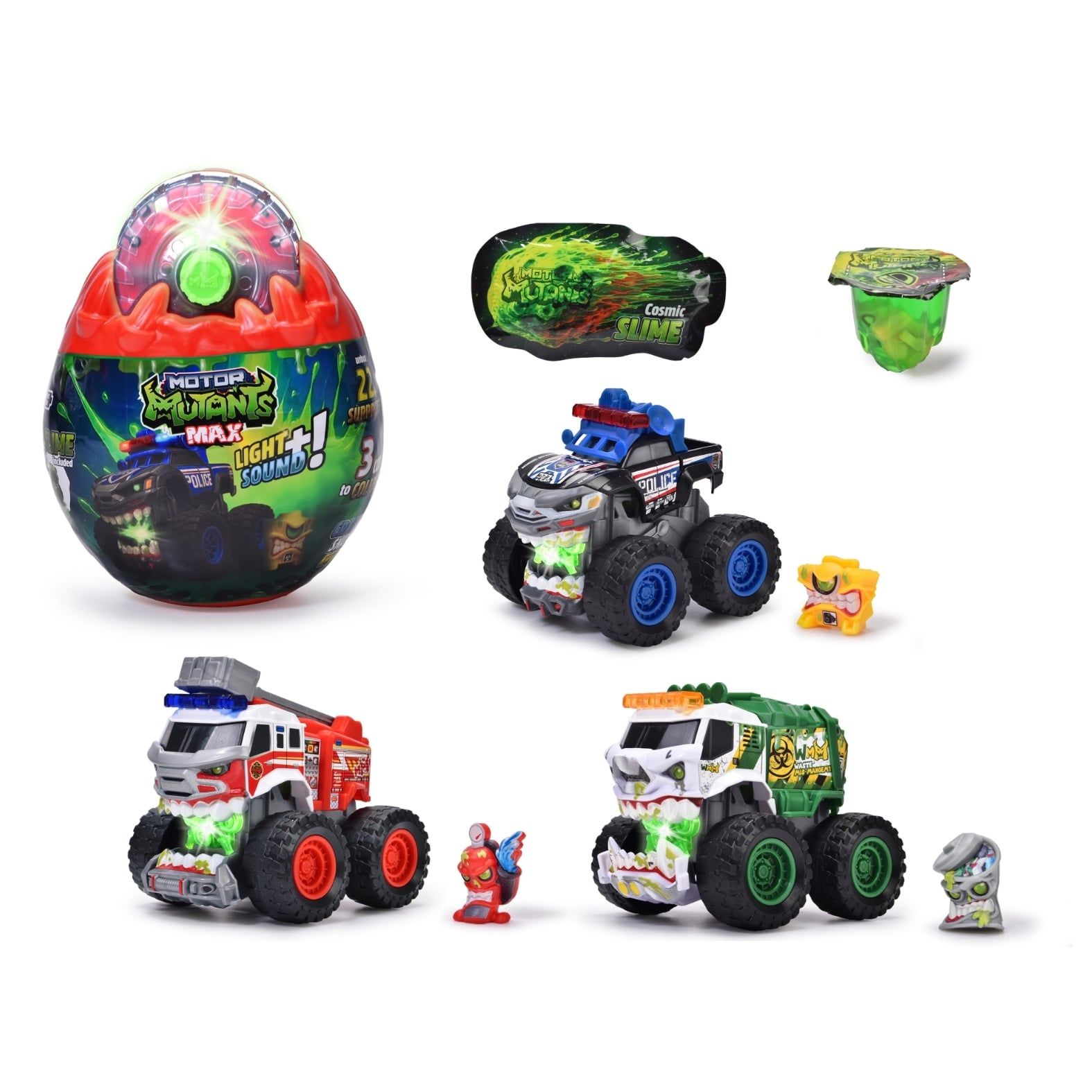  Đồ Chơi Trứng Xe Bất Ngờ DICKIE TOYS Motor Mutants Max 203753003 - Simba Toys Vietnam 