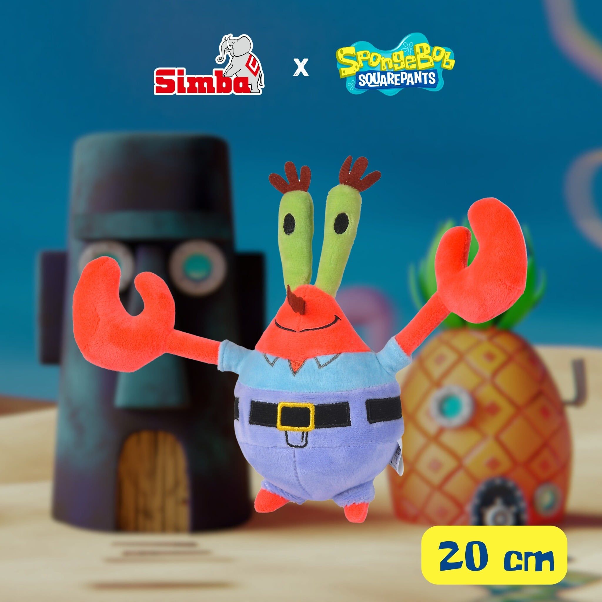  Đồ Chơi Sưu Tầm SIMBA TOYS Spongebob Plush 20cm 109491002 - Simba Toys Vietnam 