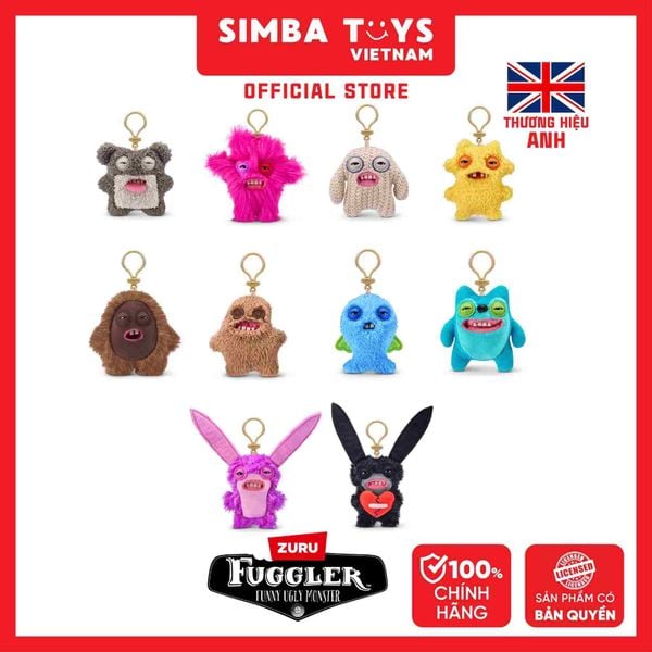  Đồ Chơi Sưu Tầm ZURU TOYS Fuggler Keyrings 5