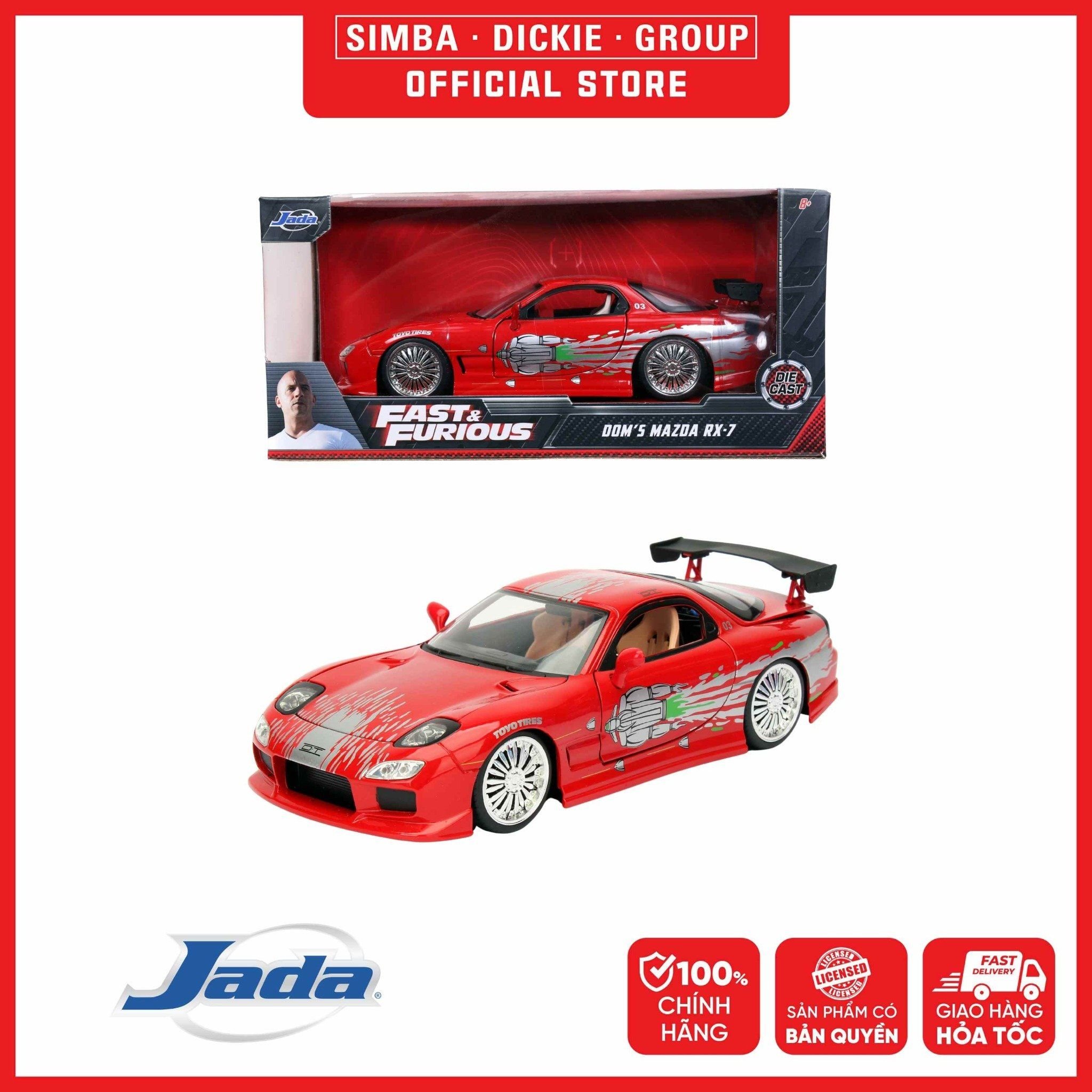  [CHỌN MẪU] Đồ Chơi Xe Mô Hình JADA TOYS Fast&Furious 1:24 Scale - Simba Toys Vietnam 