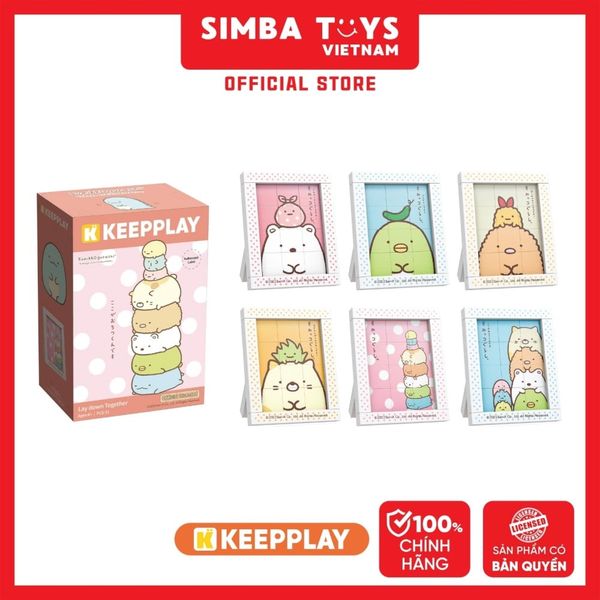  Đồ Chơi Lắp Ráp KEEPPLAY Sumikko Mini Block Puzzle 77018 - Simba Toys Vietnam 