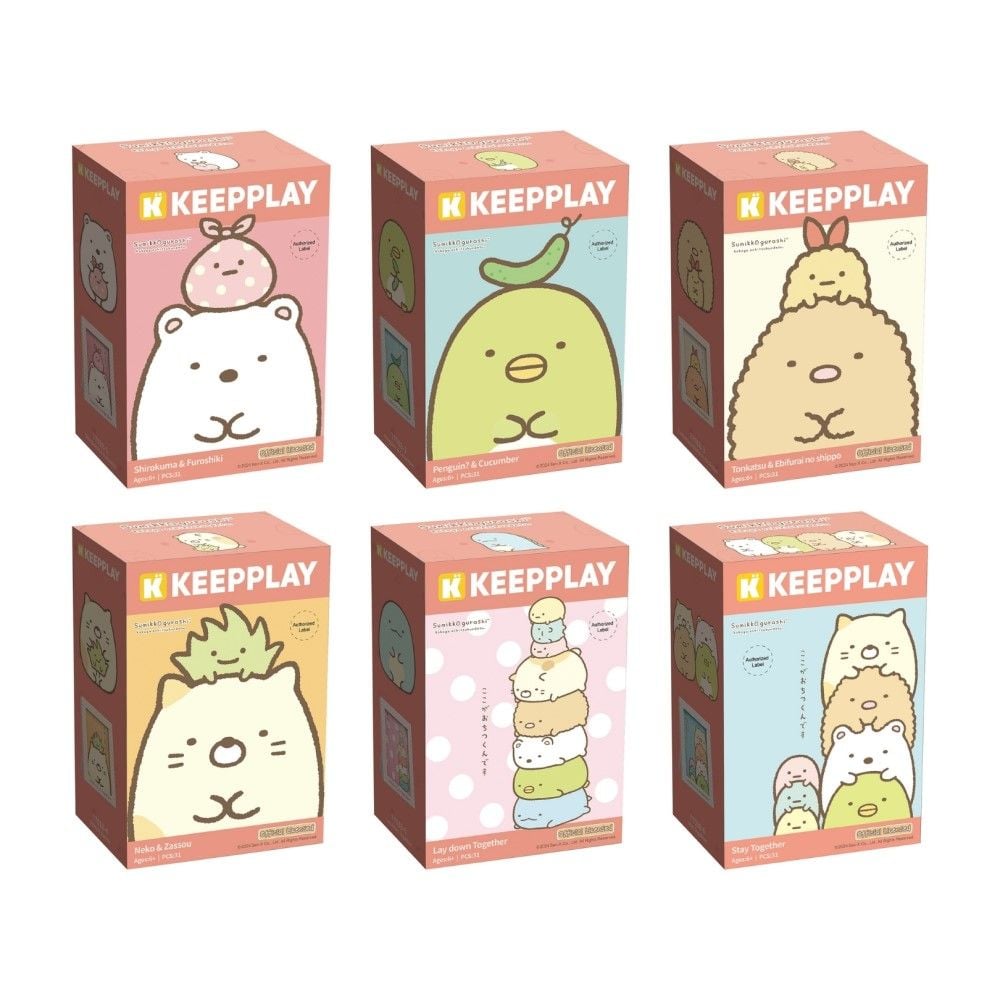  Đồ Chơi Lắp Ráp KEEPPLAY Sumikko Mini Block Puzzle 77018 - Simba Toys Vietnam 