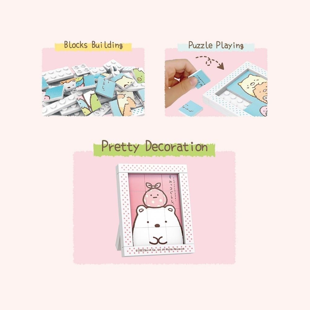  Đồ Chơi Lắp Ráp KEEPPLAY Sumikko Mini Block Puzzle 77018 - Simba Toys Vietnam 