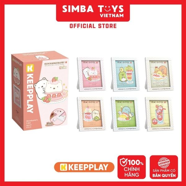  Đồ Chơi Lắp Ráp KEEPPLAY Sumikko Puzzle S 77023 - Simba Toys Vietnam 