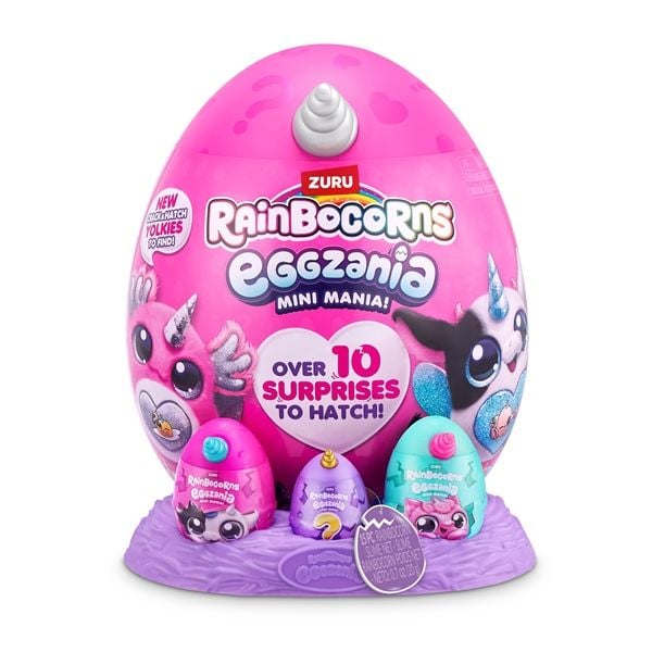  Đồ Chơi Trứng Bất Ngờ ZURU TOYS Rainbocorns Eggzania Mini Mania 9296 - Simba Toys Vietnam 