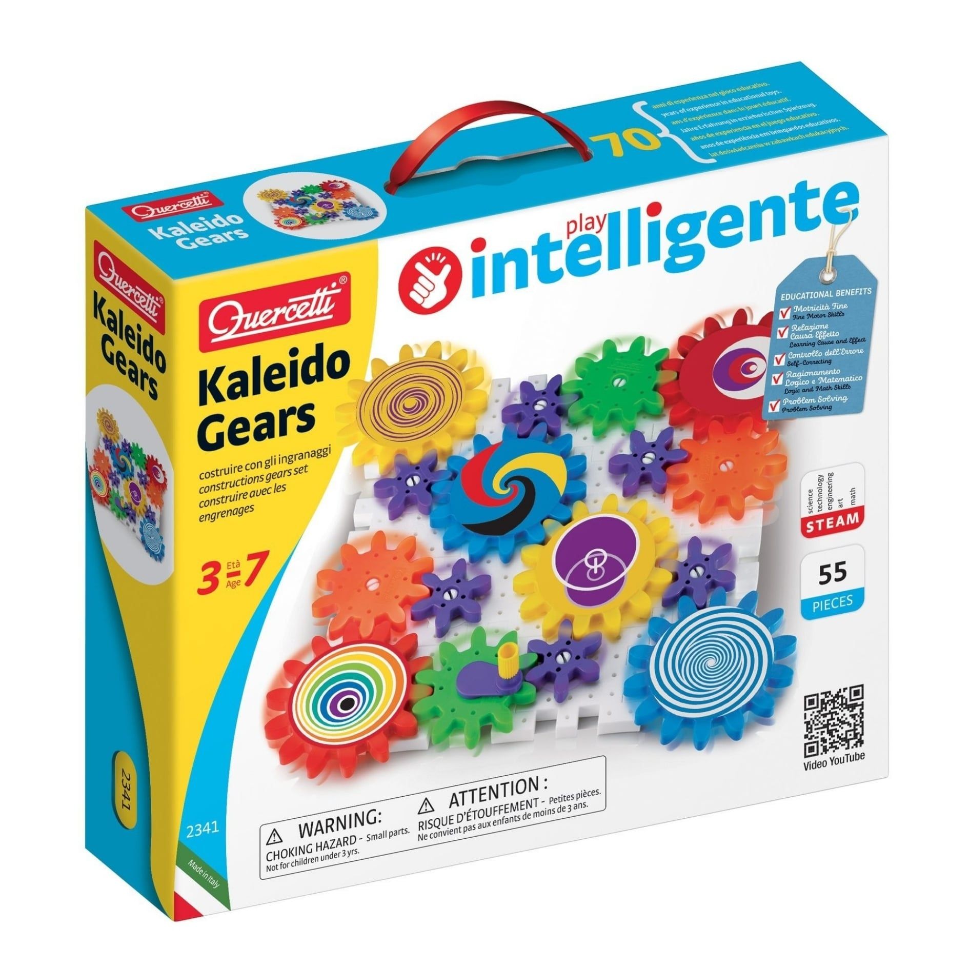  Đồ Chơi Phát Triển Trí Tuệ QUERCETTI Georello Kaleido Gears 2341 - Simba Toys Vietnam 