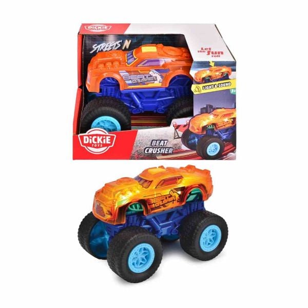  Đồ Chơi Xe Âm Nhạc DICKIE TOYS Beat Crusher 203762007 - Simba Toys Vietnam 