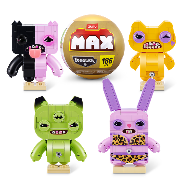  83245 Đồ Chơi Sưu Tầm ZURU TOYS MAX Premium Fuggler Baddies - Simba Toys Vietnam 