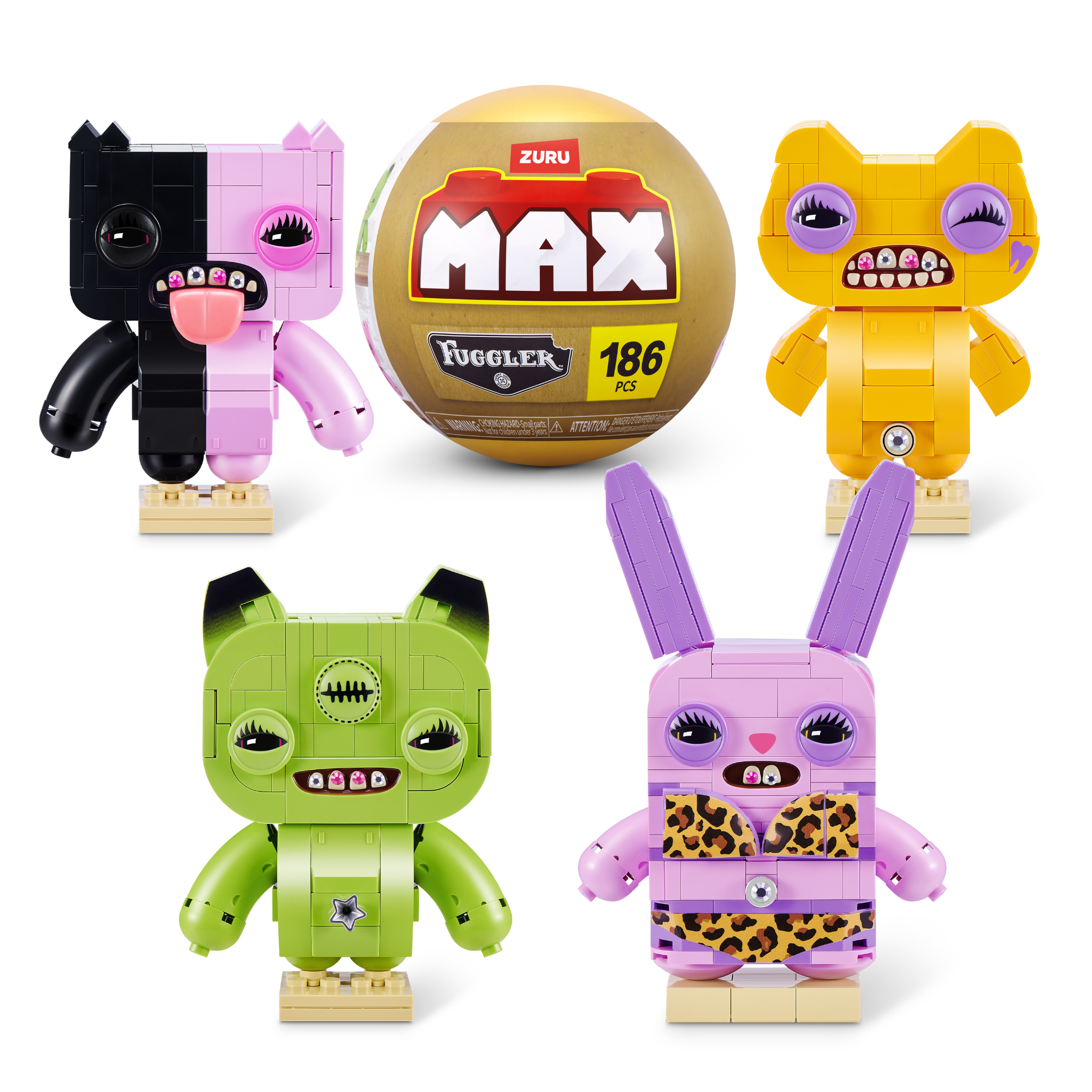  83245 Đồ Chơi Sưu Tầm ZURU TOYS MAX Premium Fuggler Baddies - Simba Toys Vietnam 