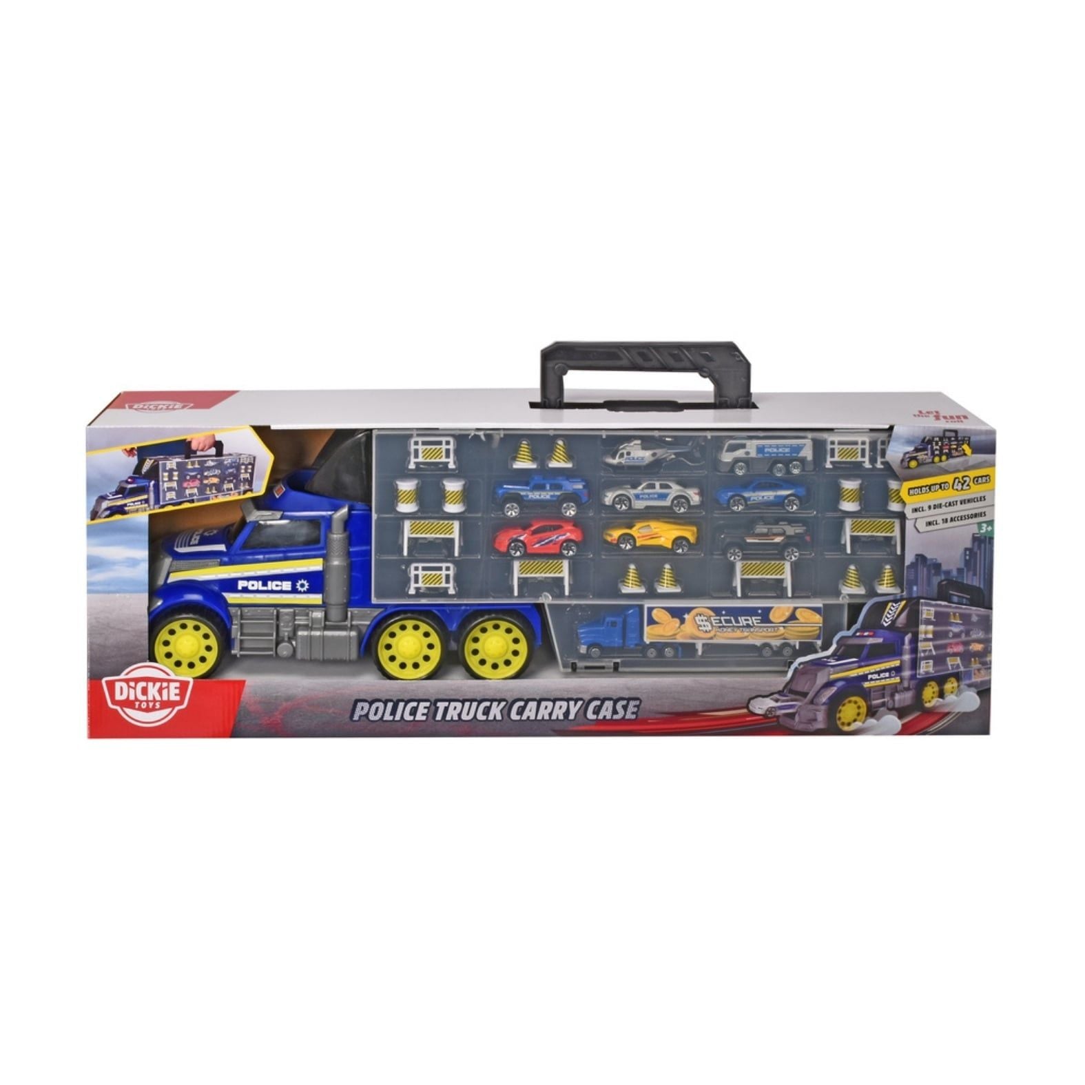  Bộ Đồ Chơi Xe Tải Hộp Đựng DICKIE TOYS Truck Carry Case - Simba Toys Vietnam 