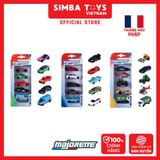  Bộ 5 Đồ Chơi Xe Mô Hình MAJORETTE Street Cars 5 Pieces Set 1:64 Diecast Model Car 8501004000 - Simba Toys Vietnam 