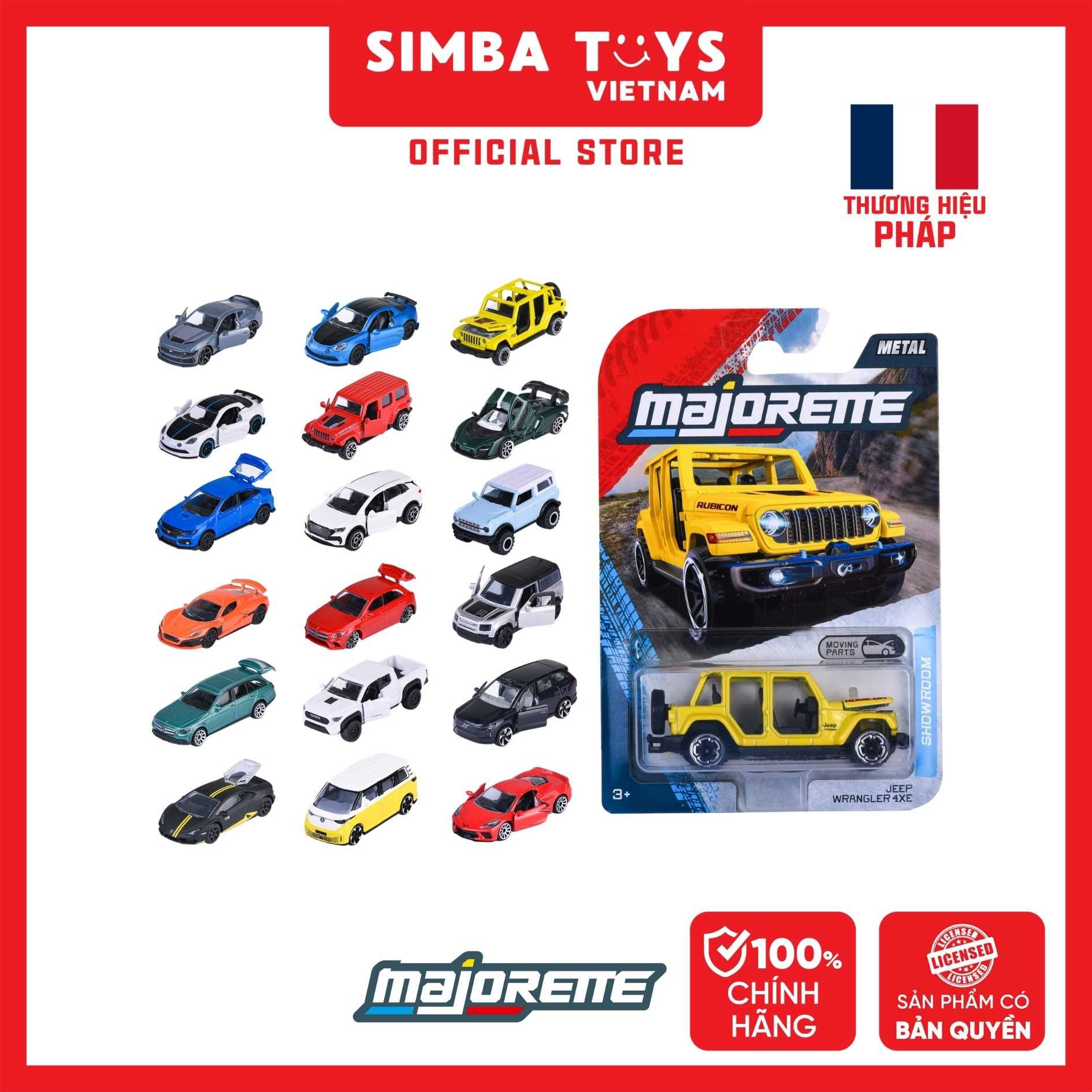  Đồ Chơi Xe Mô Hình MAJORETTE Showroom Premium Cars 1:64 Diecast Model Car 8502000000 - Simba Toys Vietnam 