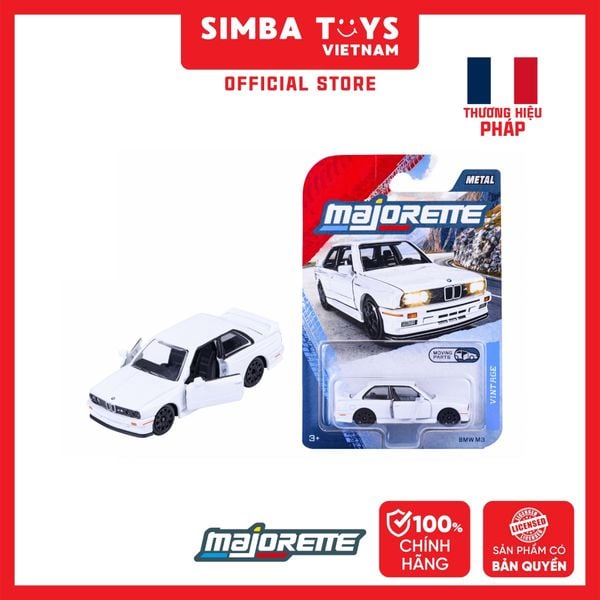  Đồ Chơi Xe Mô Hình MAJORETTE Vintage Premium BMW M3 8502000001MUE - Simba Toys Vietnam 
