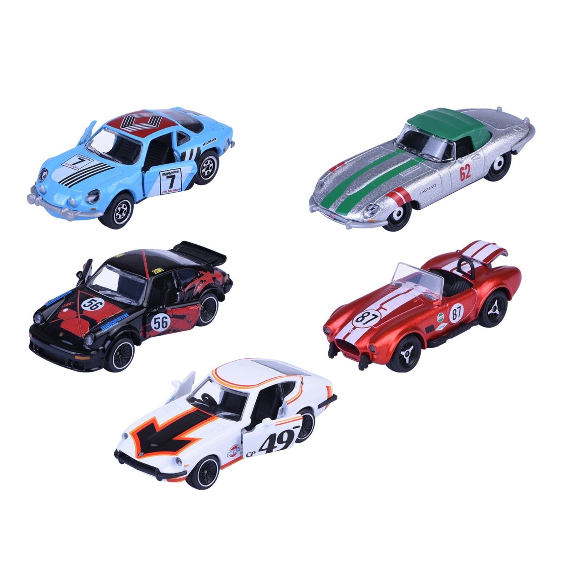  Bộ 5 Đồ Chơi Xe Mô Hình MAJORETTE Vintage Racing 5 Pieces Giftpack 8502005001 - Simba Toys Vietnam 