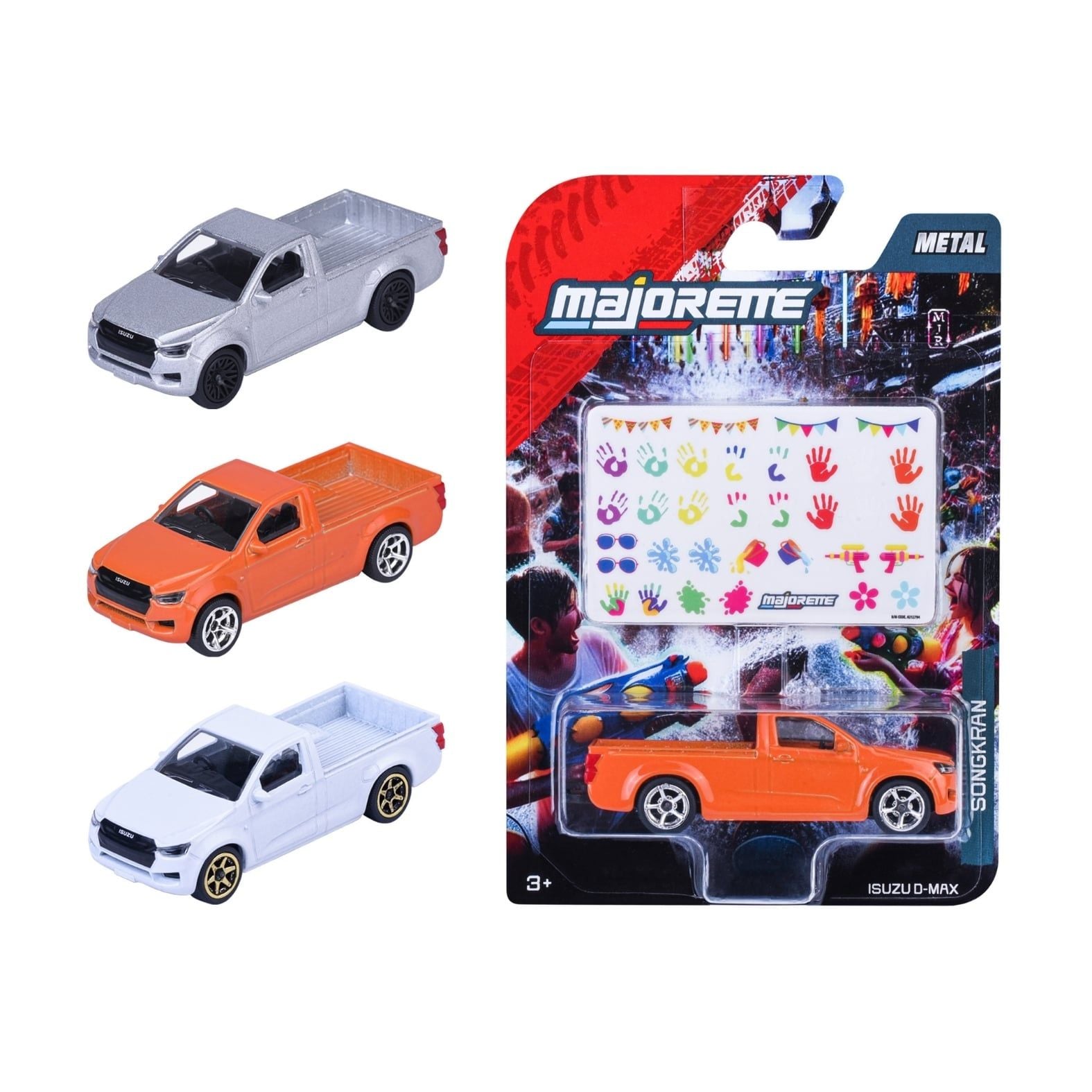  Đồ Chơi Xe Mô Hình MAJORETTE Isuzu D-Max Classic Edition 8502100000STH - Simba Toys Vietnam 